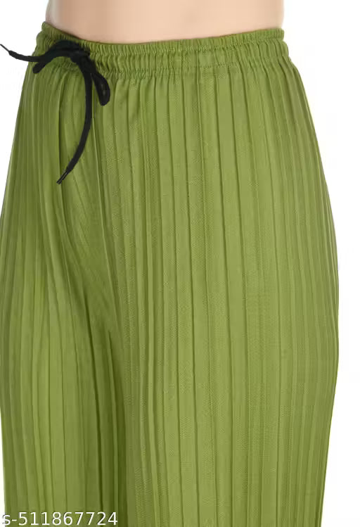 Relexed Womens & Girls 2 Pack of Combo Palazzos