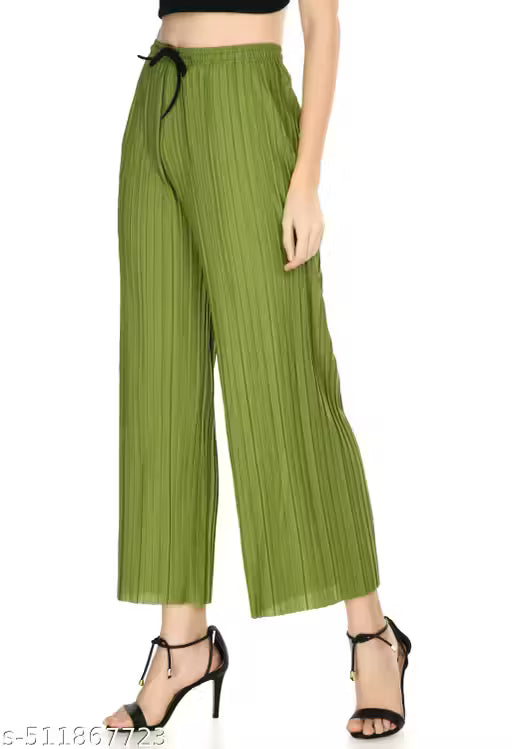 Relexed Womens & Girls 2 Pack of Combo Palazzos